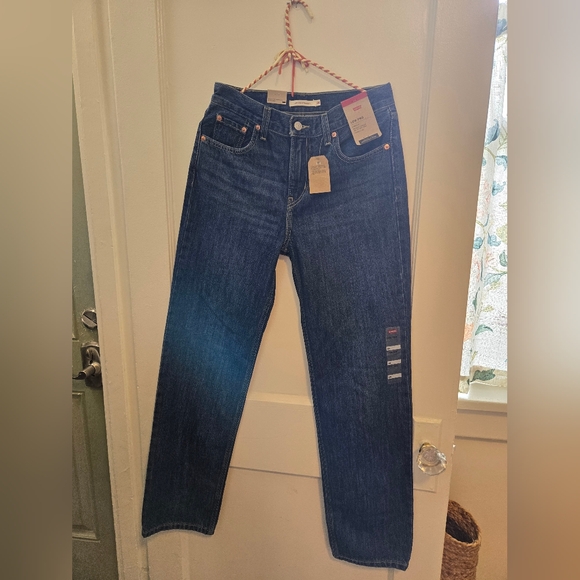 Levi's Denim - Levi's Dark Blue Straight Jeans